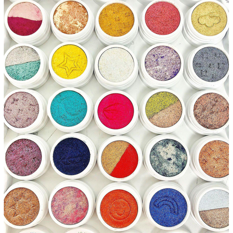 Øjenskyggepalet High Pigment Shiny Mica Øjenskyggepalet Hot Sale Natural Range Øjenskygge 25 farver