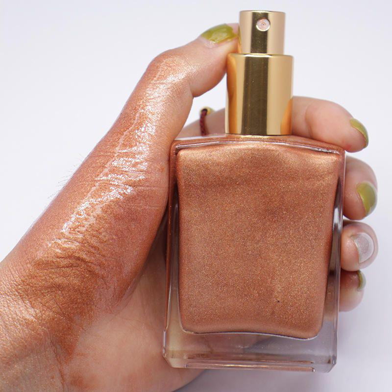 High Quality Illuminator Bronze Body Shimmer Oil Kosmetik Makeup Liquid Highlighter