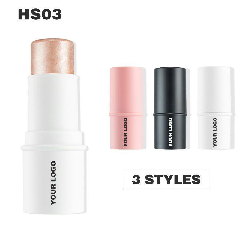 logo Kosmetik Face Concealer Bronzer Shimmer Foundation Highlighter Contour Stick