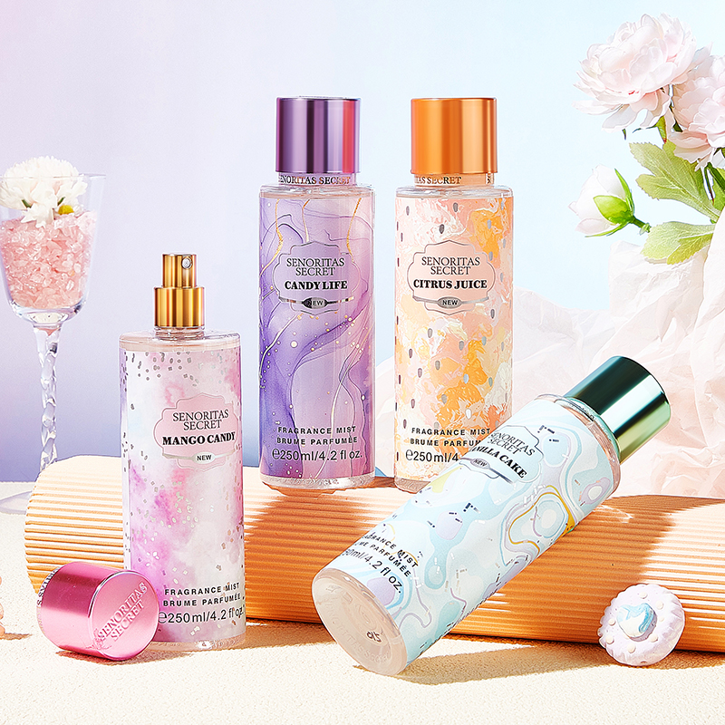 250ml langvarig duft Body MIst til kvinder Parfume Body Spray
