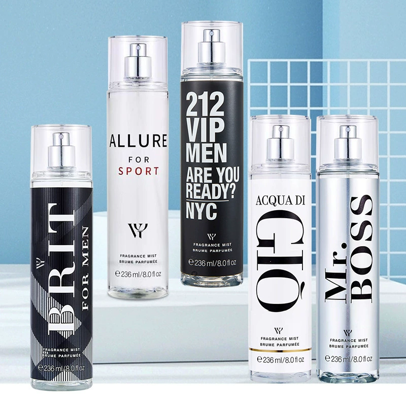 Body Mist 236 ml blomstret frugtagtig original kropsduft Spray Varig duftparfume til mænd