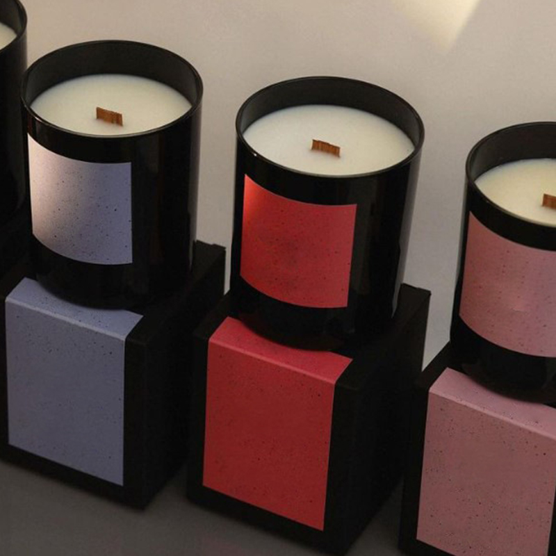 220 g tykbundet kop Miljøvenlig røgfri trækerne Eksklusiv gaveæske plante æterisk olie sojavoks duftlys