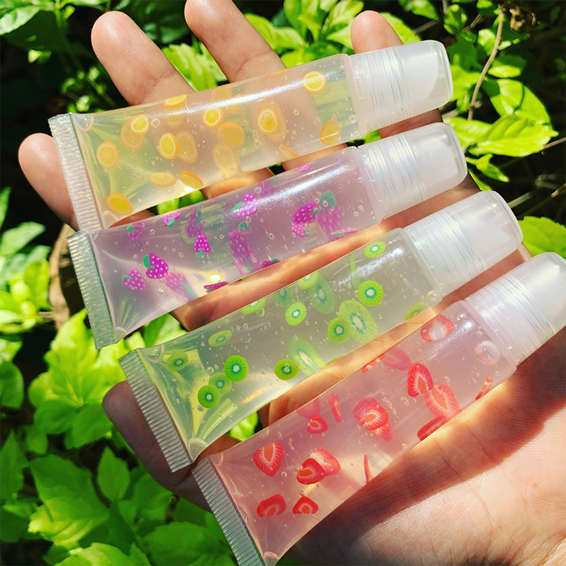 Klar vegansk lipgloss 12 farver