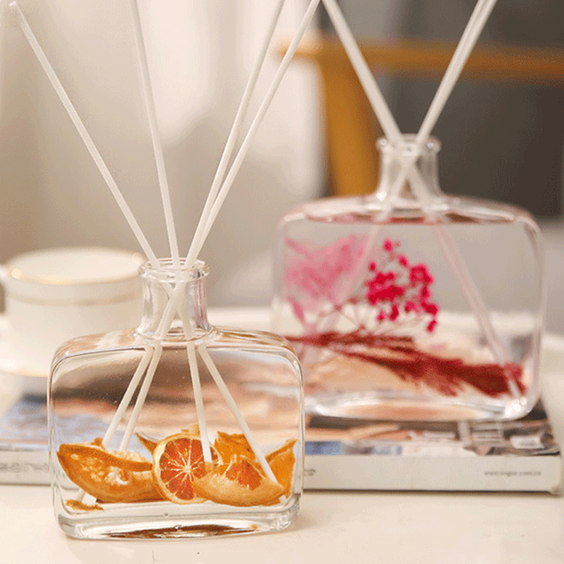 100ml /200ml Home Duft Æterisk Olie Konserveret Tør Blomster Siv Diffuser til Hjem Dekoration Gave