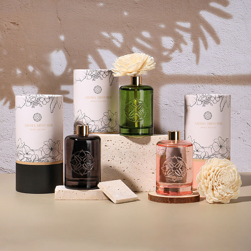 150ml Flammefri aromaterapi æterisk olie diffuser indendørs duft rattan blomsterbuket flydende aromaterapi ornamenter aromaterapi