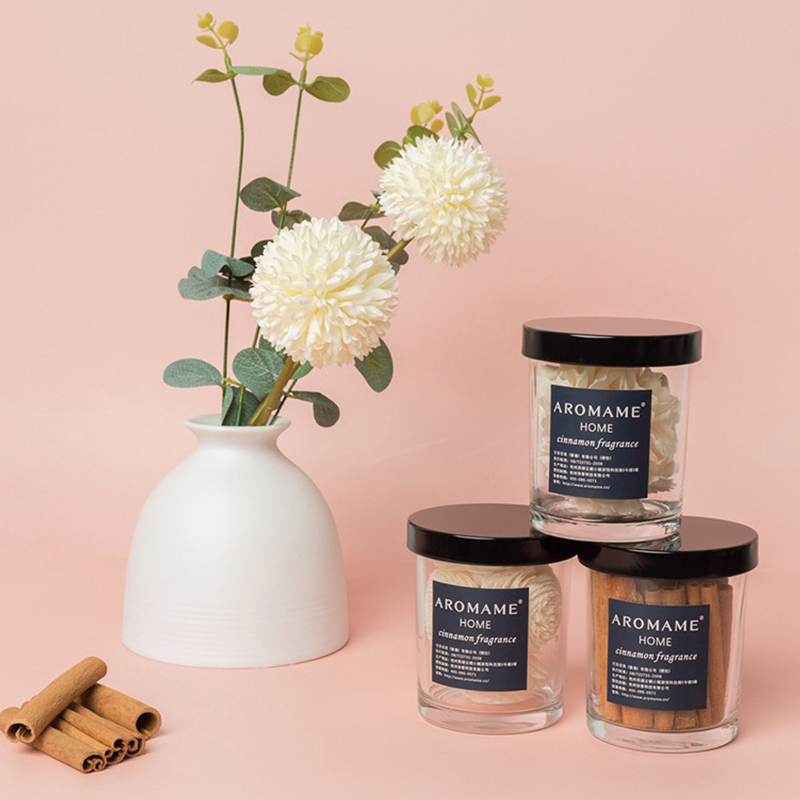 Aroma Diffuser Lugt Eliminator Blikkrukke Krystalsten Tørblomst Kanel Diffusere Luftfrisker